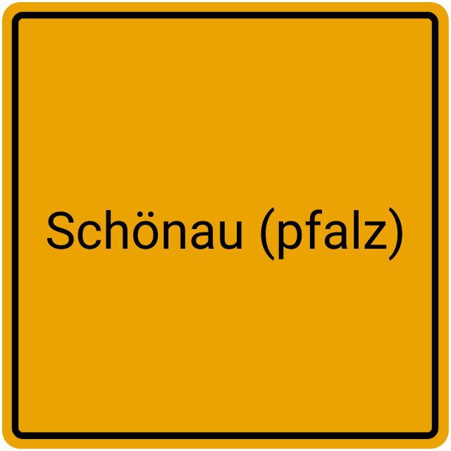 Meldebestätigung Schönau (Pfalz)